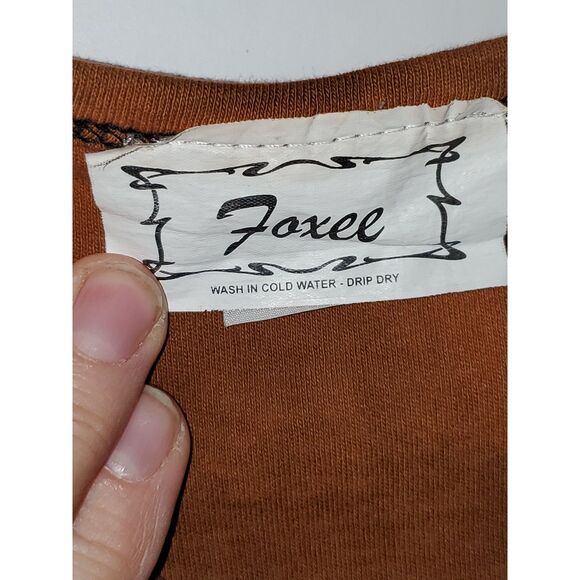 A Foxee Pullover Top Fairycore Whimsigoth Career Evening Studded Y2K XL - Picture 4 of 11